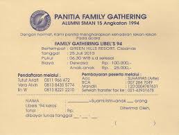Peringatan hari lahir (dies natalis) dalam sejumlah besar budaya dianggap sebagai peristiwa penting yang menandai awal perjalanan kehidupan, karena itu. 53 Contoh Undangan Gathering Alumni Terbaru Contoh Undangan