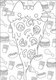 Pin On Dessert Food Coloring Pages