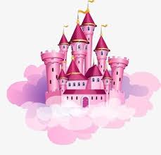 The Castle In The Clouds Castle Clipart Pink High Rise Png And Vector With Transparent Background For Free Download Castle Illustration Disney Princess Castle Magic Castle