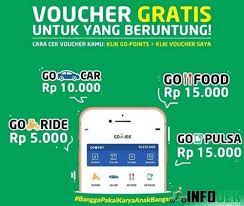 Berikut ini adalah 3 cara mendapatkan kode voucher pulsa gratis terbaru 2019, dimana kalian bisa menggunakannya untuk mengisi pulsa secara kode voucher pulsa gratis yang belum terpakai bisa didapat sangatlah beragam, bisa untuk nominal terendah yaitu 5.000, 10.000, 25.000, 50.000 dan. 11 Cara Mendapatkan Voucher Gojek Gratis Semua Layanan Infojek