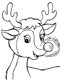 Gratis malbilder vorlagen mit kindgerechten motiven. Rudolph The Red Nosed Reindeer Malvorlage Coloring And Malvorlagan