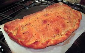 Family Style Calzone Made With Refrigerated Pizza Dough In A 9x13 Pan Easy Recipes Pampered Chef Recipes Chef Recipes