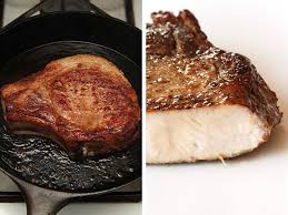 The Food Lab S Guide To Pan Seared Pork Chops Food Food Lab Pan Seared Pork Chops