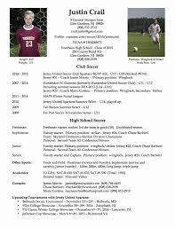 Sports Resume For Coaching Beautiful College Soccer Player Resume Soccer Soccer Coaching College Soccer Soccer Players