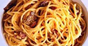 Resep Spaghetti Carbonara Kraft Creamy Paling Mudah Spaghetti Carbonara Carbonara Cookbook Recipes