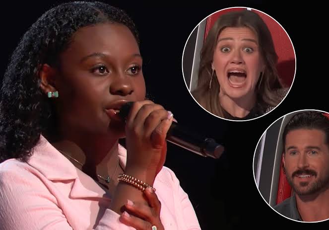 13-Year-Old Shocks "The Voice" Coaches, Sparks Battle Between Kelly Clarkson & Riley Green
