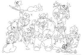 Download and print these koopalings coloring pages for free. Koopa Kids Coloring Pages Coloring Home