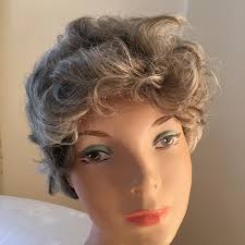 Vintage 1988 New Ava Gabor Petite Chic Color 18/22C Short Curly Wig, Lace  Base, Acrylic Hair, Designed by Josef of Rome, Artelle, Korea.