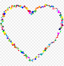 Share the best gifs now >>> Colorful Hearts Big Image Png Glitter Gif Rainbow Heart Png Image With Transparent Background Toppng