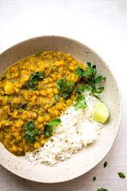 Yellow Split Pea Kale Potato Curry Recipe Pea Recipes Lentil Recipes Yellow Split Pea Recipe