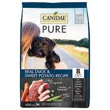 Canidae Pure Dog Dry Food Grain Free Limited Ingredient Duck Dog Food Recipes Pure Dog Food Sweet Potato Recipes