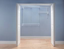 Deep shelving that is 4 ft. Closetmaid Shelftrack 4ft 6ft Closet Organizer Kit White Closet Wire Closet Use Walmart Com Walmart Com