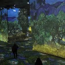 Van Gogh S Starry Night In A Whole New Way At The Amsterdam Light Festival Van Gogh S Starry Ni Starry Night Van Gogh Van Gogh Art Van Gogh Paintings