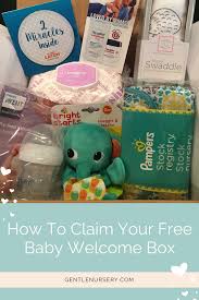How To Claim Your Free Baby Registry Welcome Box In 5 Easy Steps Free Baby Stuff New Baby Products Baby Sleep Problems