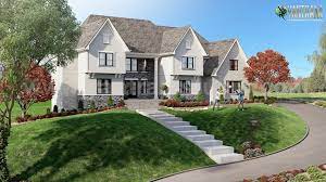 Is your front yard the sunniest in a cool climate? Exterior Architectural Rendering Service Of Front House Landscaping Ideas By 3d Animation Studio Amsterdam Netherland Homify