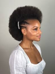 The natural curls with a clip. Afro Hairstyles Archives Wedding Make Up And Hair Stylist London