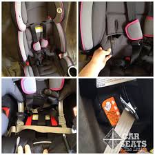 Graco 4ever Converting Lower Anchor Connector Strap To Forward Facing Mode Car Seats Baby Car Seats Forward Facing Car Seat