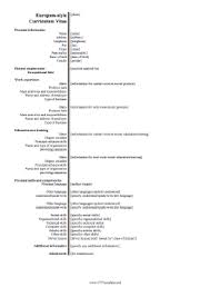 Curriculum vitae europass 2021 curriculum vitae europass download 2021 curriculum. Europass Cv Template A4