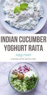 Refreshing Indian Raita Recipe Yoghurt Cucumber Dip Indian Food Recipes Vegetarian Indian Food Recipes Indian Appetizers