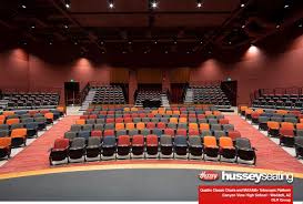 Fixed Quattro Auditorium Seating Complemented By Portable Maxam Units With Metro Chairs Allow This Perf Auditorium Design Auditorium Seating Auditorium Chairs