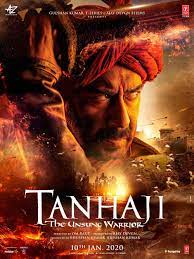 Period drama tanhaji, starring ajay devgn, kajol and saif ali khan, released alongside deepika padukone starrer chhapaak. Every Film 41 Tanhaji The Unsung Warrior Movie Review