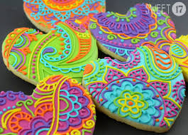 Mehndi Sugar Cookies Beautiful Cookies Cookie Decorating Cookies