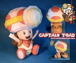 Paperized Papercrafts In 2020 Toad Mario Bros Mario Crafts Super Mario Galaxy