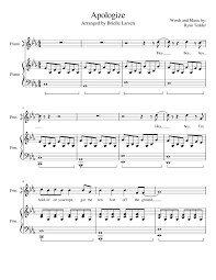 We did not find results for: Apologize Sheet Music For Piano Piano Duo Musescore Com