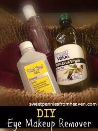 Homemade Eye Makeup Remover With Only 2 Ingredients Costs Just 0 32 Per Ounce Eye Makeup Remover Homemade Eye Makeup Remover Diy Makeup Remover