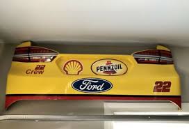 The best parts are purchased at the track on race day. Nascar Race Used Joey Logano Sheet Metal Rear Bumper 22 Penske Racing Race Used 360