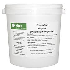 A foot bath using half a cup of epsom salt in a tub. Elixir Gardens Epsom Bath Salts 5kg Bucket Pail Tub 100 Bp Food Grade Magnesium Sulphate The Beauty Icon Bath Salts Magnesium Sulfate Food Grade