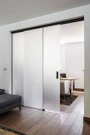 elegant frosted glass sliding door with fixed glass partition by anywaydoors glass doors interior doors interior modern sliding door design