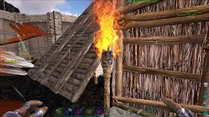 How To Light A Standing Torch Ark Ragnarok Youtube