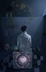 Portal 2 In The End By Biggreenpepper On Deviantart Portal Art Portal 2 Portal Game