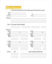 Pick one of our free resume templates, fill it out, and land that dream job! Resume Format Printable Resume Templates