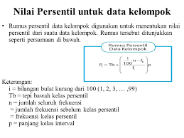 Khusus untuk materi sekarang akan kami bahas tentang rumus persentil baik itu rumus untuk mencari data kelompok maupun tunggal, berikut ini merupakan cara menghitung persentil tunggal dan kelompok. Rumus Kuartil Desil Dan Persentil Rumus Kuartil Desil Dan Persentil Data Tunggal Rumus Kuartil Desil Dan Persentil Untuk Data Tunggal Merupakan Tiga Ppt Download