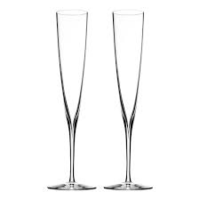 Find many great new & used options and get the best deals for waterford elegance champagne belle coupe, set of 2 at the best online prices at ebay! Elegance Champagne Trumpet Flute Pair Waterford Crystal
