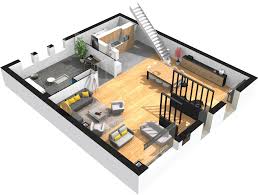 Free Software To Design And Furnish Your 3d Floor Plan Homebyme Home Design 2017 Home Design Floor Plans Home Design Software