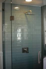 Inherently simple, subway tiles make a statement when applied en masse. Glass Tile Bathroom Novocom Top