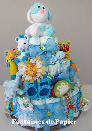 Le gâteau de couches personnalisé. Gateau De Naissance Ou Gateau De Couches