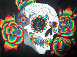 Easy skull drawings trippy drawings hippie drawing hippie art hippie painting trippy painting pencil drawings of animals realistic how to draw a trippy skull step by step skulls pop culture free. Free Download Trippy Rainbow Skull By Poisenandpotions 900x675 For Your Desktop Mobile Tablet Explore 75 Sick Trippy Backgrounds Psychedelic Wallpaper