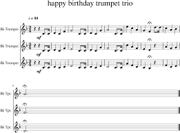 Try our unlimited sheet music subscription plan for free. Download Happy Birthday Trumpet Trio Sheet Music 1 Of 1 Pages Incredibles Theme Song Clarinet Png Image With No Background Pngkey Com