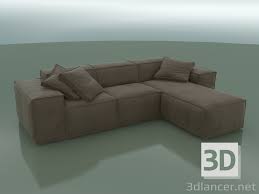 Quiero comprar barato más información. 3d Model Corner Sofa With Chaise Lounge Melia 3000 X 2100 X 760 300me 210 Cr 44144 3dlancer Net