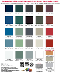 Englert Metal Roofing Color Chart