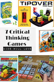 Our ebooks are ideal for students at all stages of education, school, college and university. 7 Critical Thinking Games Kids Will Beg To Keep Playing Lightly Frayed