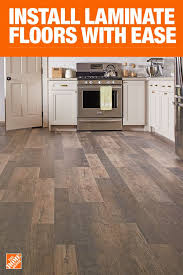 How To Install Laminate Flooring The Home Depot Blog Installing Laminate Flooring Flooring Laminate Flooring