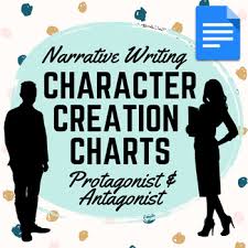 Narrative Creative Writing Character Creation Charts Characterization