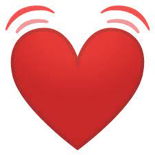 Beating, heart Icon in Noto Emoji People Family & Love