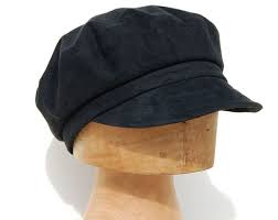 Faux Leather Work Cap Vegan Clothing Peaked Cap Vegan Gift Trendy Hat French Hat Gift For Her Suede Cap Newsboy Cap Zut Hat Fisherma Trendy Hat Suede Caps Hats
