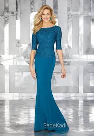 2018 Gece Elbiseleri Mavi Kayik Yaka Yetim Kollu Boncuklu Aksamustu Giysileri Aksam Elbiseleri The Dress